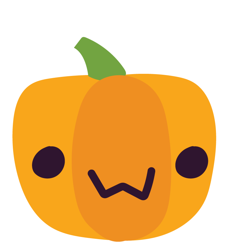 Emoji blobhaj_pumpkin_face